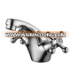 SKL-3202 two handles used most popular quick open wash basin faucet