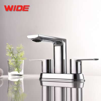 Wholesale price deck mounted bathroom wash basin faucet