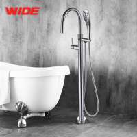 High quality freestanding bathtub faucet, floor standing bathtub faucet