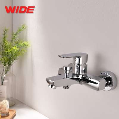 Luxury bathroom wall mounted bath shower faucet for wholesale