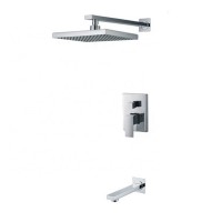 Wall mounted shower set bathroom faucets