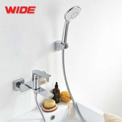 Italian design wall mounted brass bath shower mixer for sale