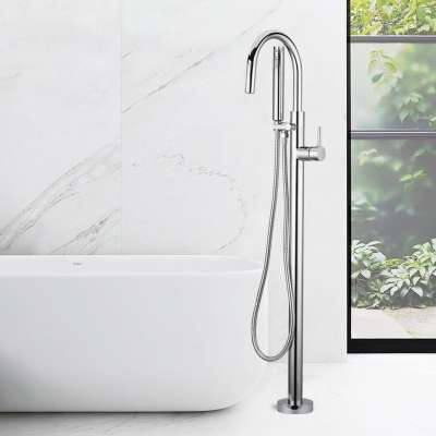 Wholesale floor mounted freestanding bathtub faucet, faucet for bathtub