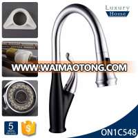 china single lever long spout cupc black kitchen faucet