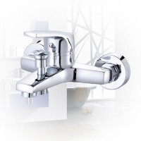 Durable Bath Shower Mixer Tap  Brass Bathtub Faucet