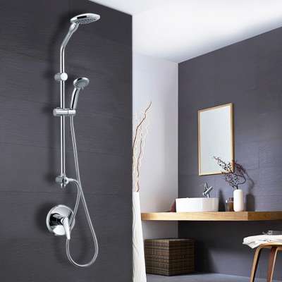 China supply hidden shower faucet recessed set for commercial