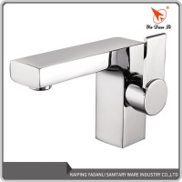 Deck mount brass wash basin polished chrome italian faucet manufacturer