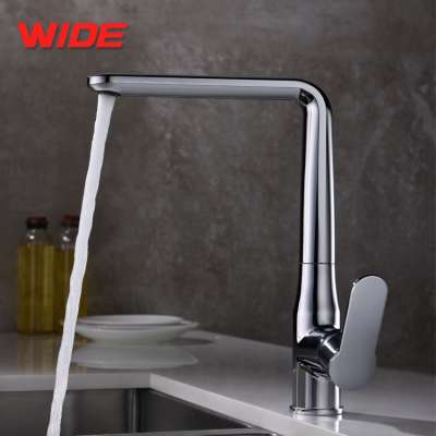 Factory Direct Sales Bathroom Kitchen Faucet Chrome Solid Brass Basin Sink Water Taps