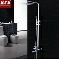 2020 Hot sell Square Luxury brass stainless steel shower column